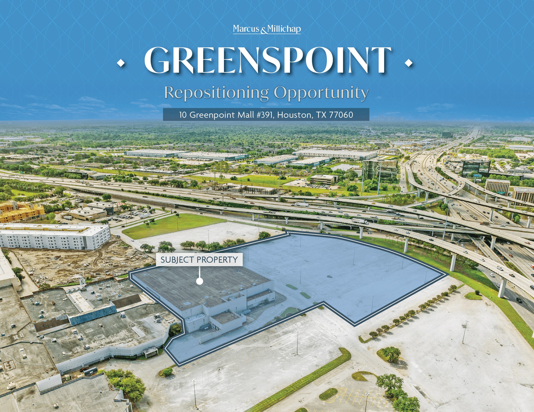 10 Greenspoint Mall Houston, TX 77060 Land Property for Sale on