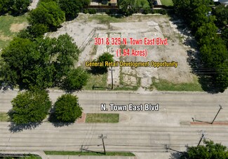 Mesquite, TX Commercial Land - 301 & 325 N Town East Blvd