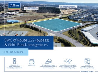Breinigsville, PA Commercial Land - Route 222 Rd Breinigsville, PA Commercial Land - Route 222 Rd