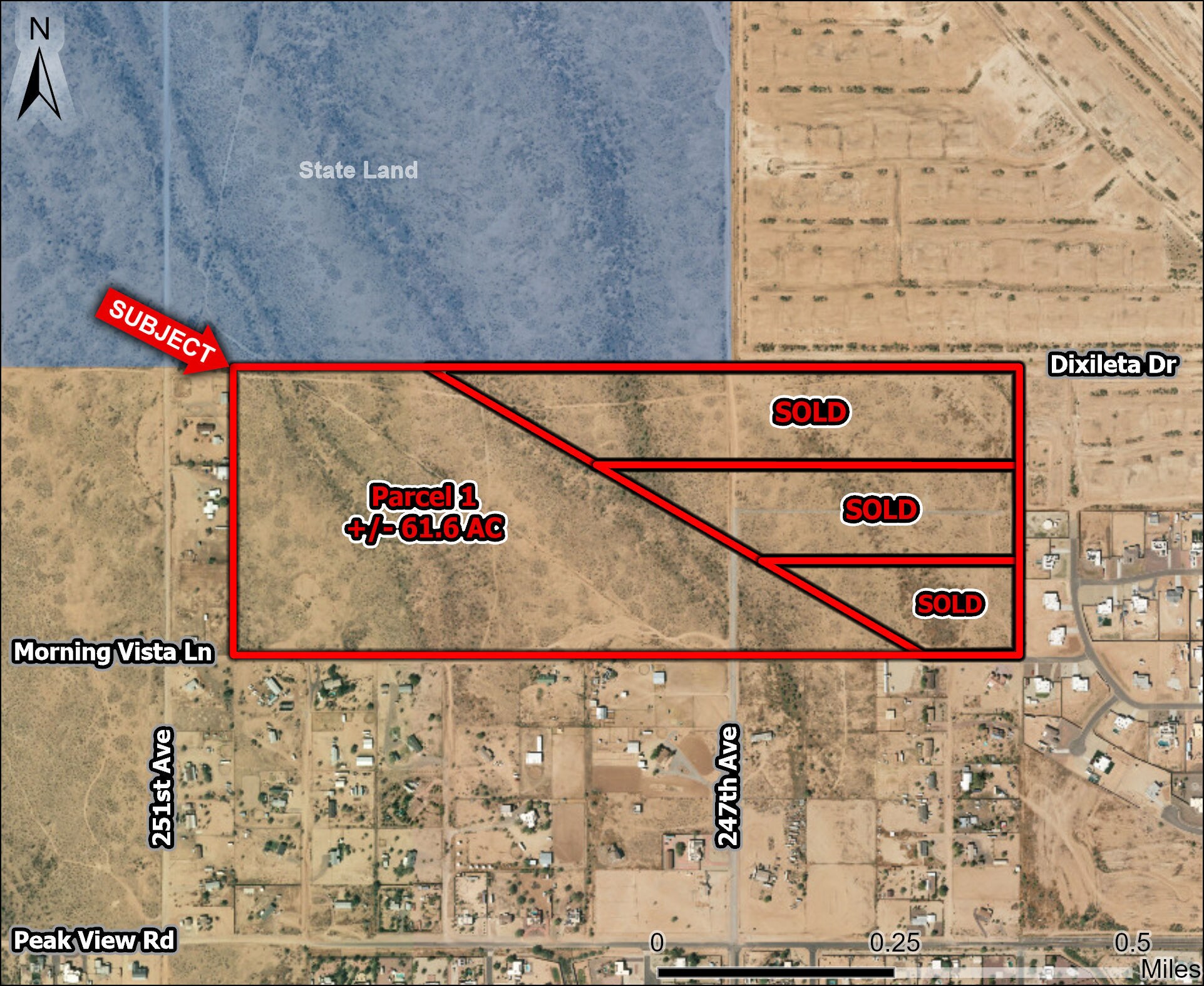 247th Ave, Wittmann, AZ for Sale