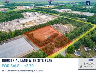 Fredericksburg, VA Industrial - 8631 Corridor Dr
