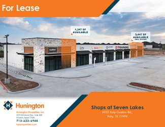 Katy, TX Retail - 6920 Katy Gaston Rd Katy, TX Retail - 6920 Katy Gaston Rd