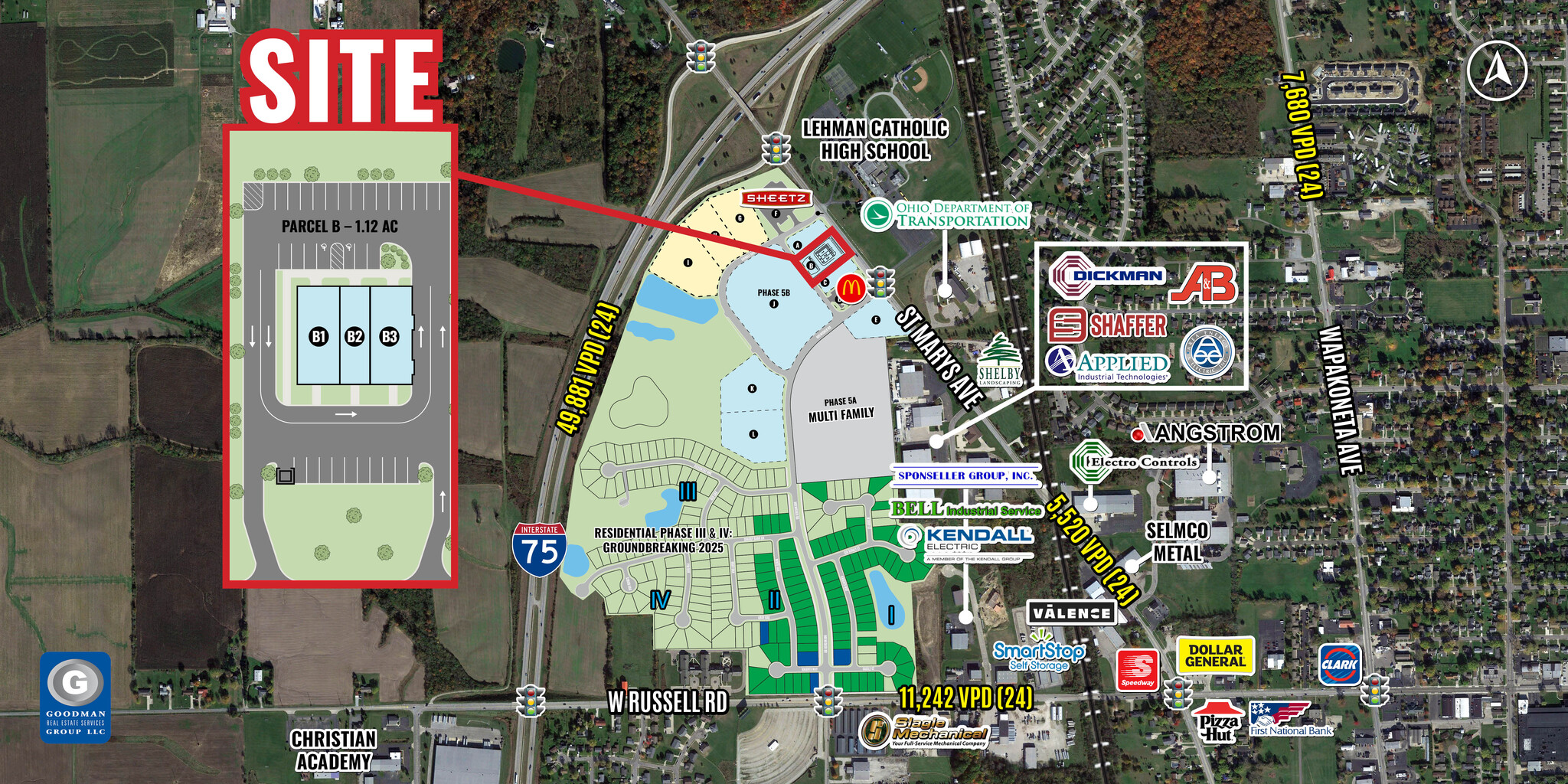 Deer Oak dr, Sidney, OH for Rent