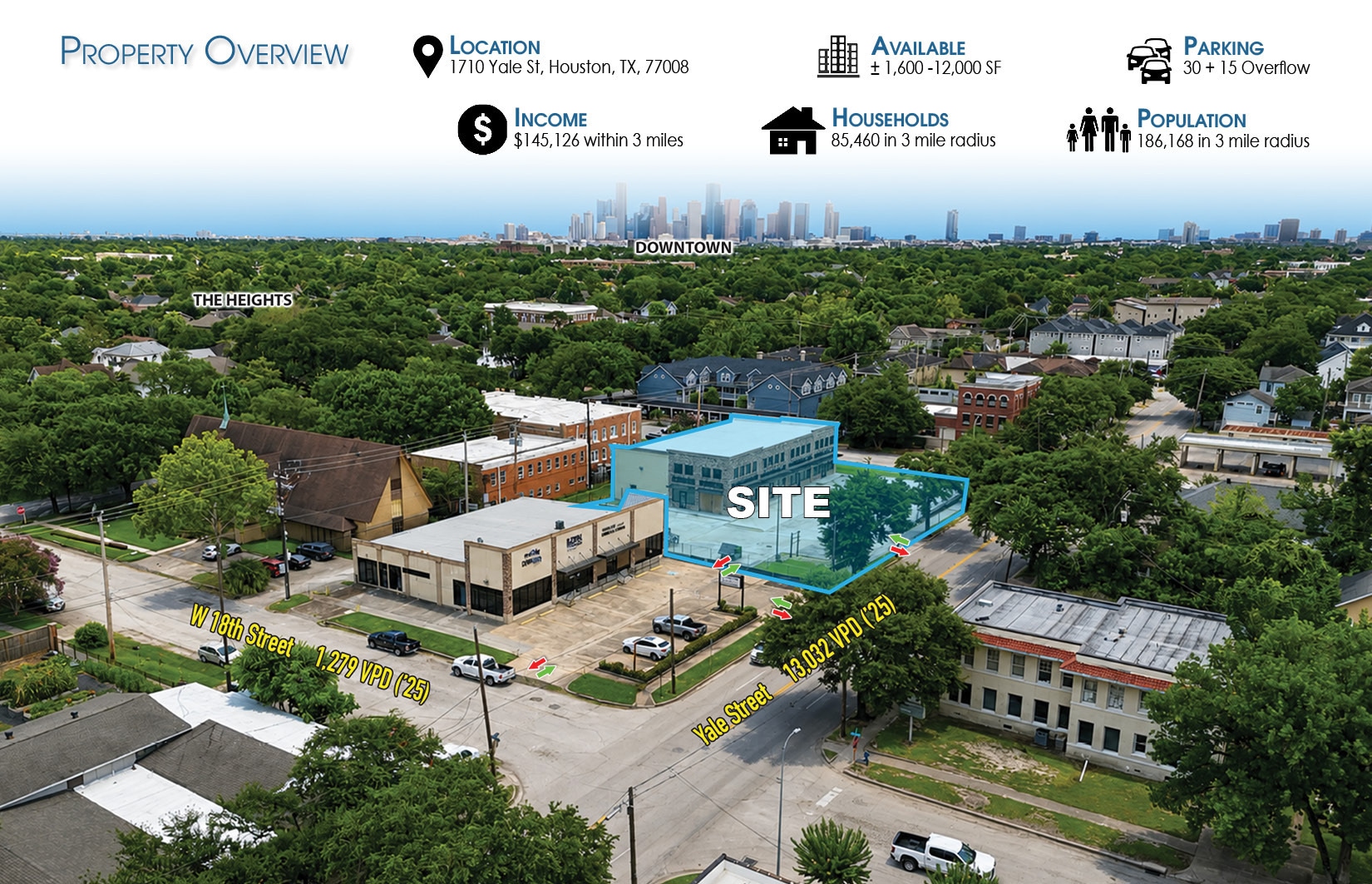 1710-1712 Yale St, Houston, TX for Rent