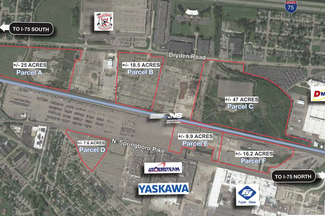 Dayton, OH Industrial Land - 3602 Dryden Rd