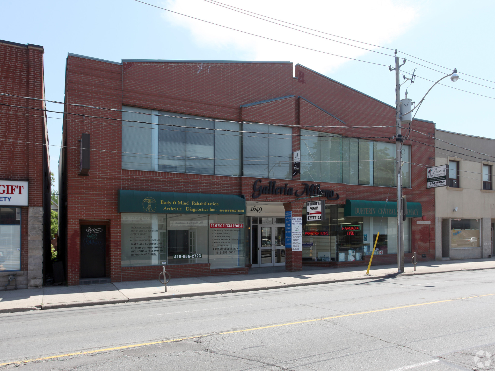 1649 Dufferin St, Toronto, ON for Rent