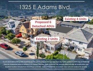 Los Angeles, CA Multi-Family - 1325 E Adams Blvd