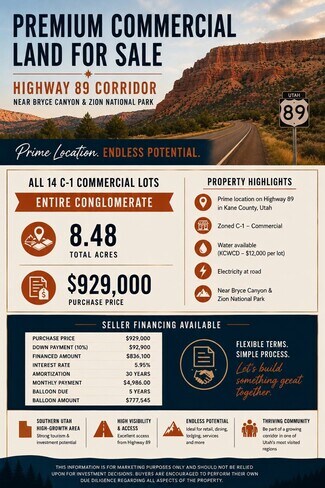 Alton, UT Commercial - N Pecos Dr @ HWY 89
