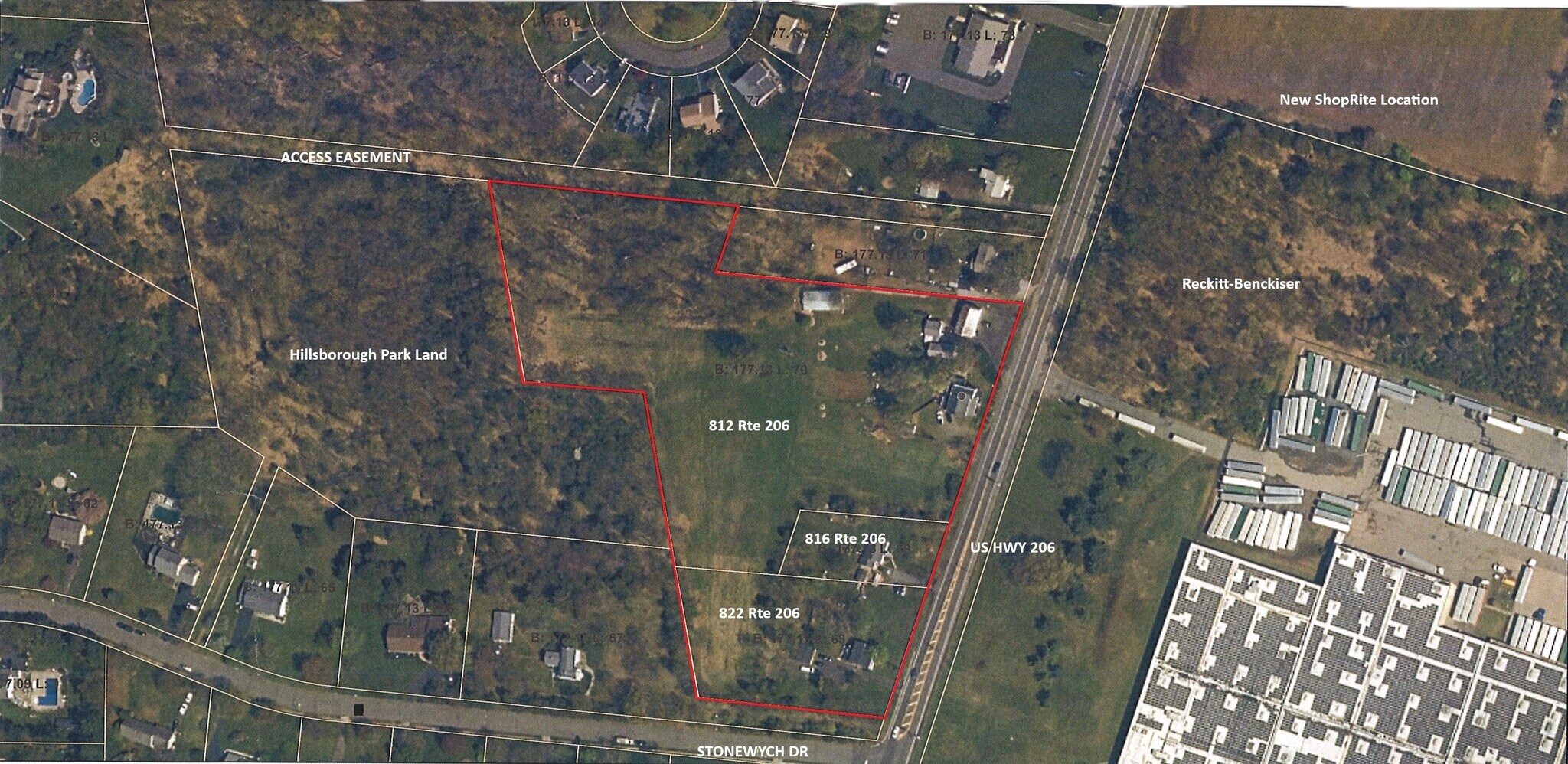 812-822 US Highway 206, Hillsborough, NJ for Sale