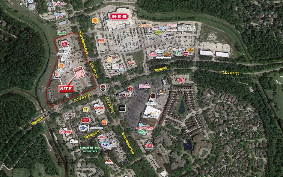 4303-4445 Kingwood Dr, Kingwood, TX for Rent