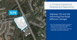 Jefferson, GA Commercial Land - US 129