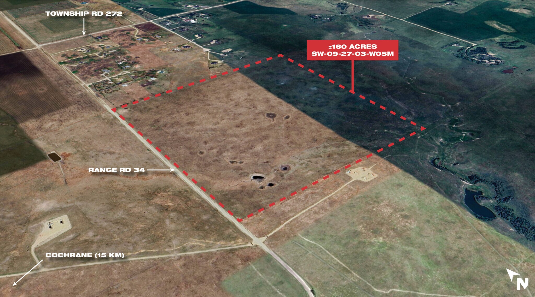 Range Road 34, Cochrane, AB for Sale