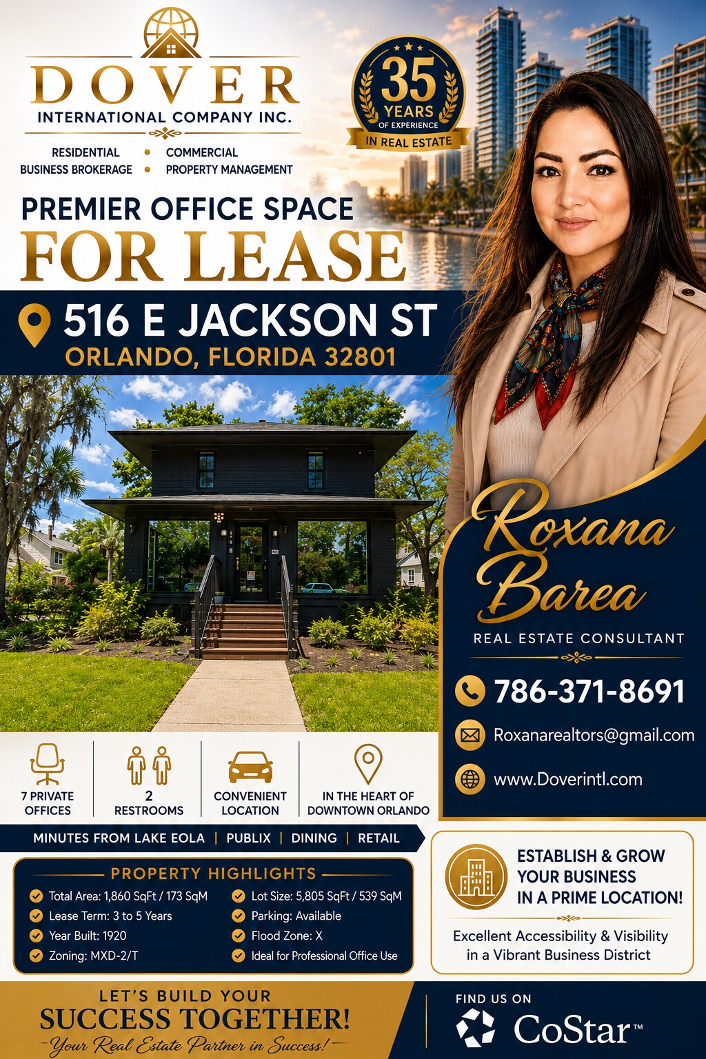 516 E Jackson St, Orlando, FL for Rent