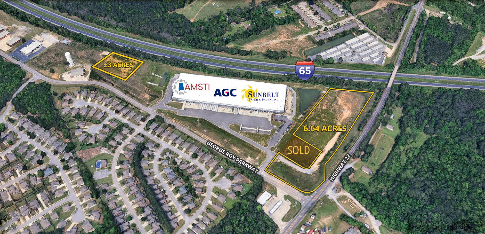 George Roy Parkway Pky @ Highway 22, Calera, AL for Sale