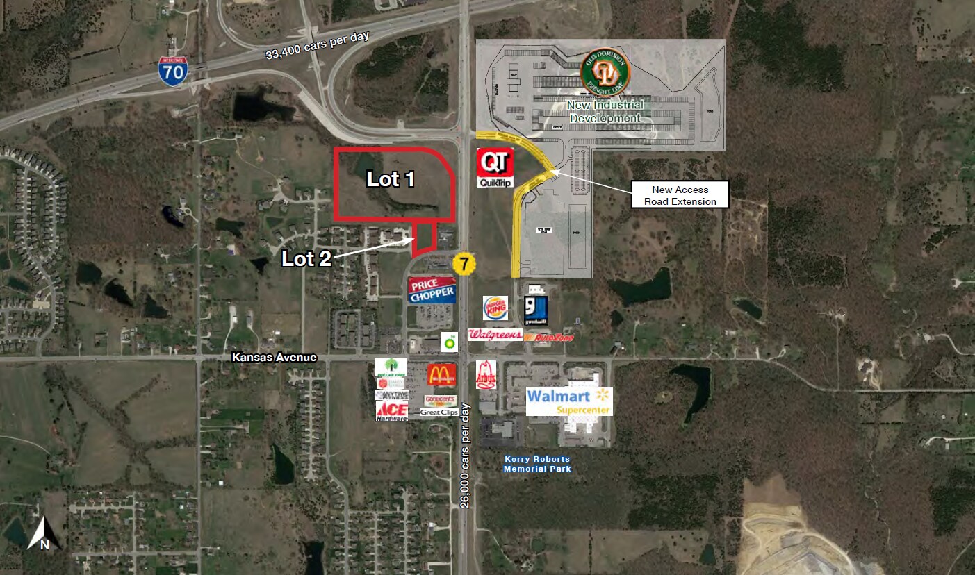 I-70 Hwy @ K-7, Bonner Springs, KS for Sale