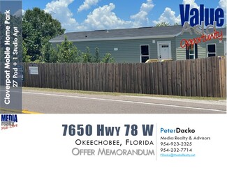 Okeechobee, FL Manufactured Housing/Mobile Housing - 7650 Hwy 78 W