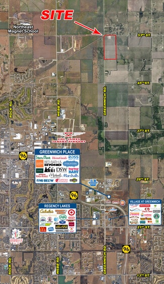 Bel Aire, KS Commercial Land - SEC 53rd & Greenwich Rd.