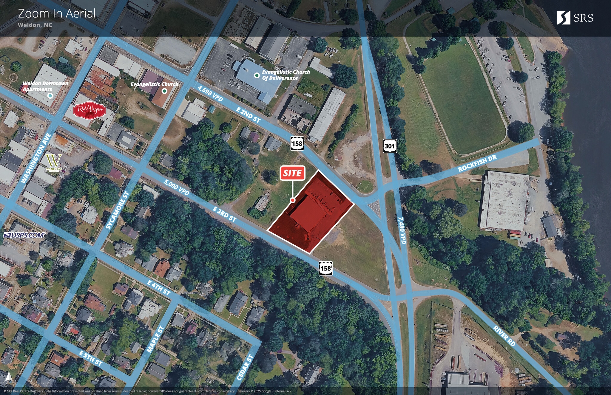 210 E 2nd St, Weldon, NC for Sale