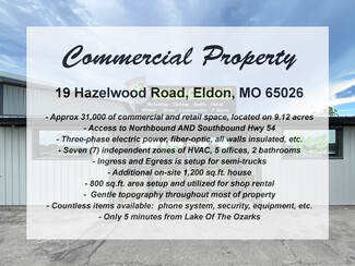 Eldon, MO Commercial - 19 Hazelwood Rd