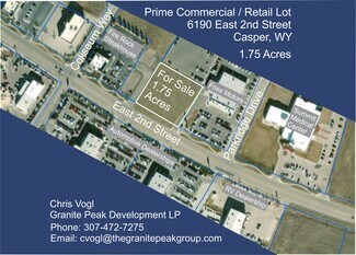 Casper, WY Commercial Land - E 2nd St