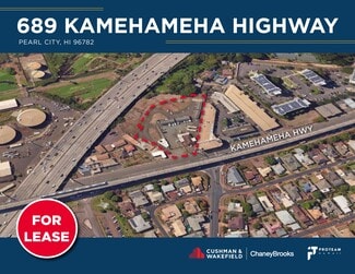 Pearl City, HI Industrial Land - 689 Kamehameha Hwy Pearl City, HI Industrial Land - 689 Kamehameha Hwy