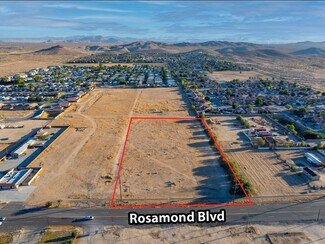 Rosamond, CA Commercial Land - Rosamond Blvd Blvd @ Park Avenue