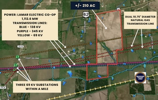 Brookston, TX Commercial - 210 Acres on Hwy 82 Brookston, TX Commercial - 210 Acres on Hwy 82