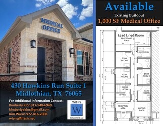 Midlothian, TX Office/Medical - 430 Hawkins Run Rd