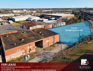 Houston, TX Industrial Land - 2307 Eleanor Tinsley Way