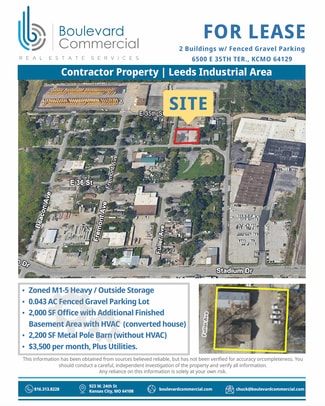 Kansas City, MO Office, Industrial - 6500 E 35th Ter