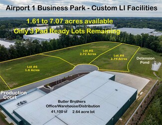 Greensboro, NC Industrial Land - 8015 Thorndike Rd Greensboro, NC Industrial Land - 8015 Thorndike Rd