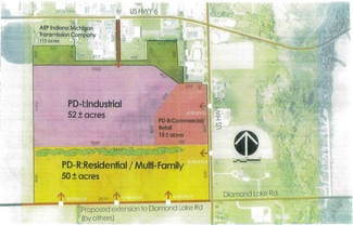 Ligonier, IN Commercial - 15 Acres Commercial US Hwy 33
