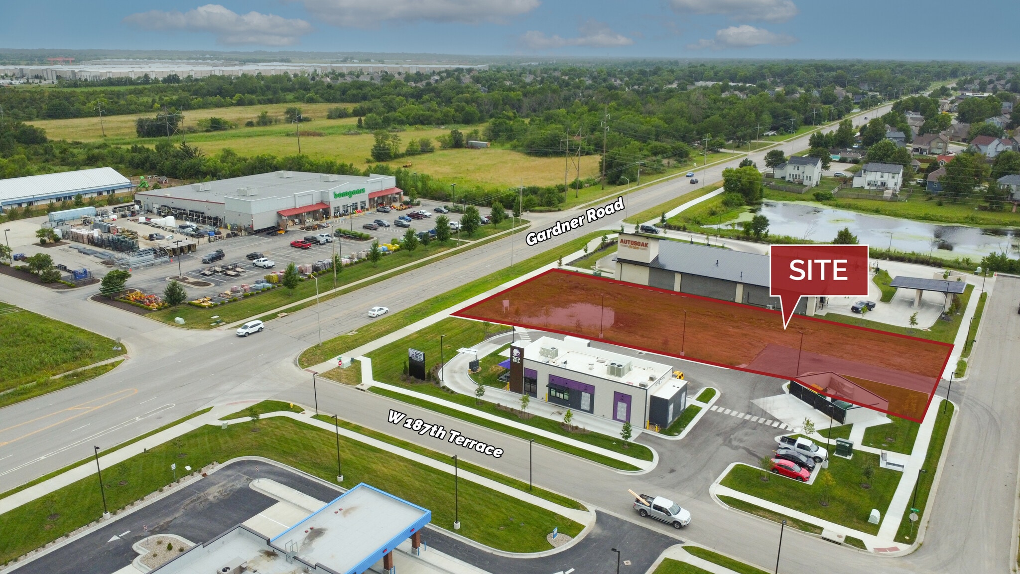 187th Ter @ Gardner Road, Gardner, KS for Rent