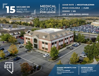 Reno, NV Office, Office/Medical - 15 McCabe Dr Reno, NV Office, Office/Medical - 15 McCabe Dr