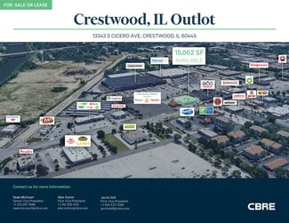 Crestwood, IL Retail - 13343 Cicero Ave Crestwood, IL Retail - 13343 Cicero Ave