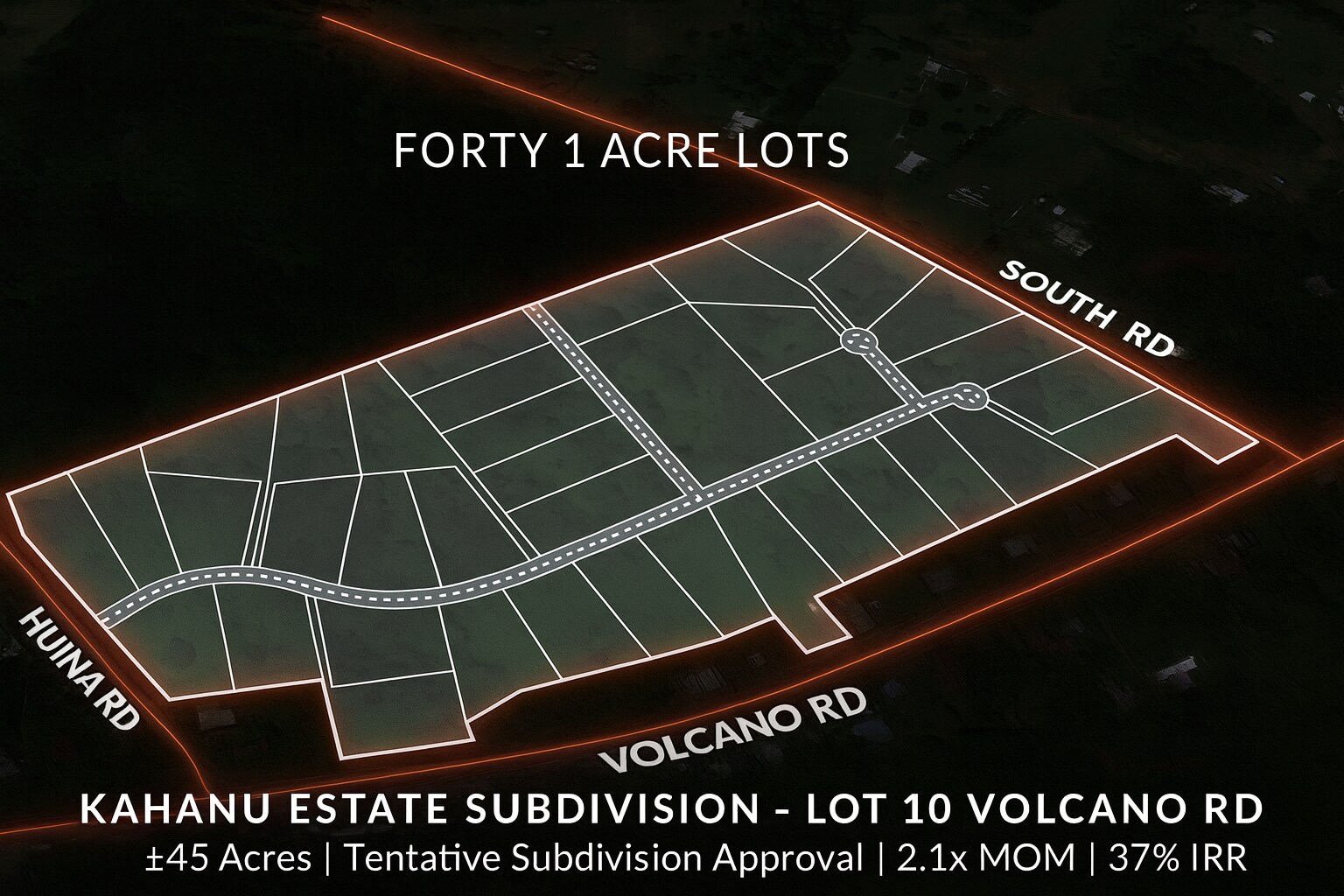Volcano Rd, Kurtistown, HI for Sale
