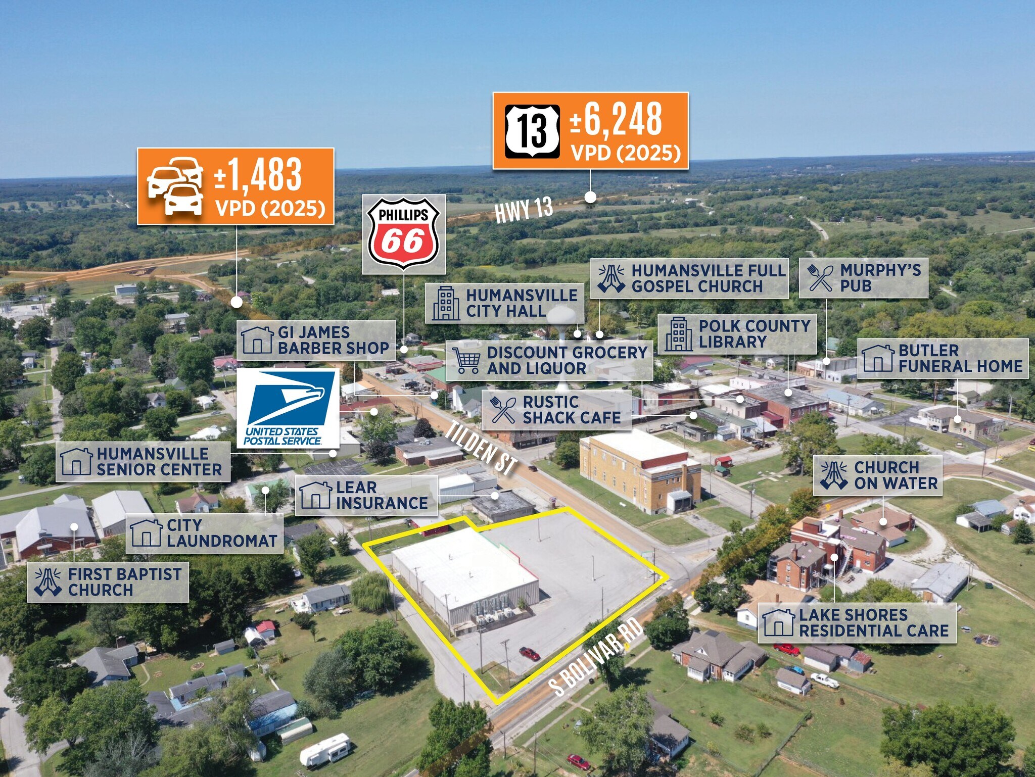 201 E Tilden St, Humansville, MO for Sale