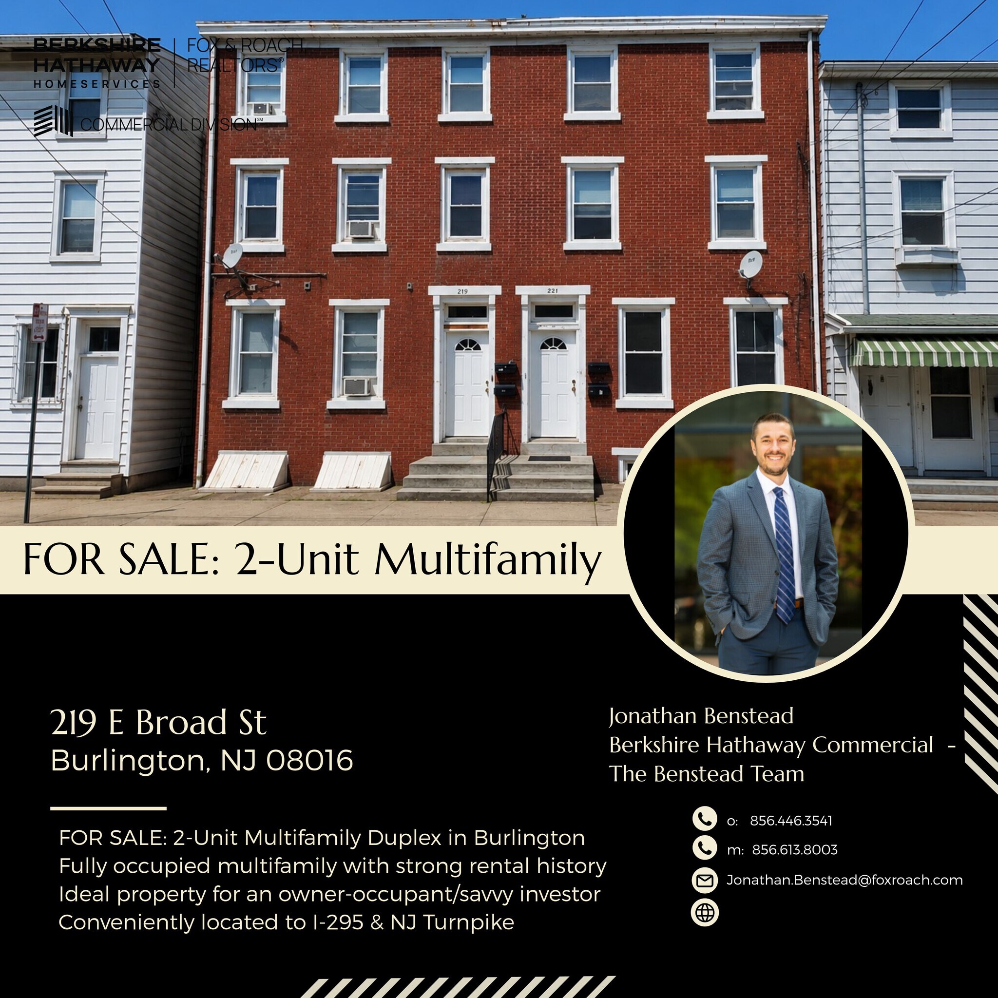 219 E Broad St, Burlington, NJ for Sale