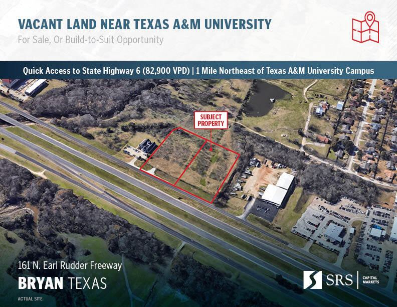 161 Earl Rudder Fwy, College Station, TX for Sale