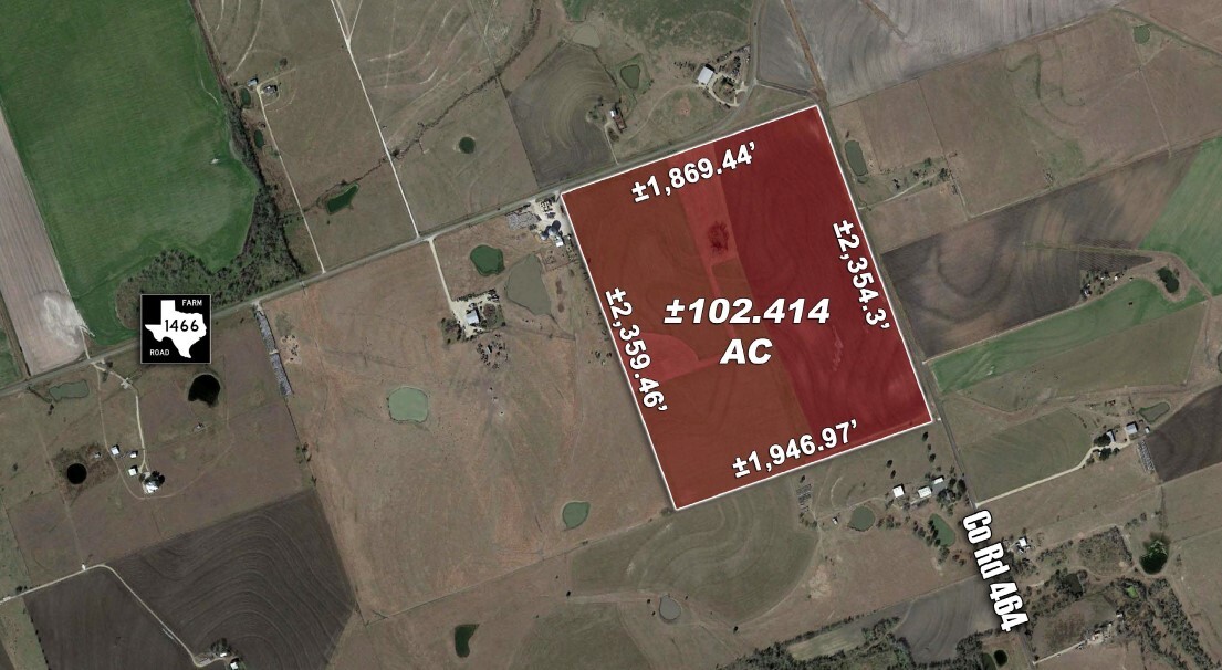 0 FM 1466 & CR 464, Coupland, TX for Sale