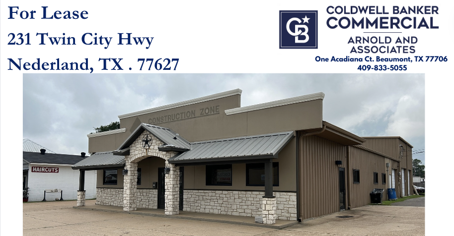 231 N Twin City Hwy, Nederland, TX for Rent