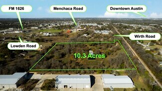 Manchaca, TX Commercial Land - 12406 Wirth Dr