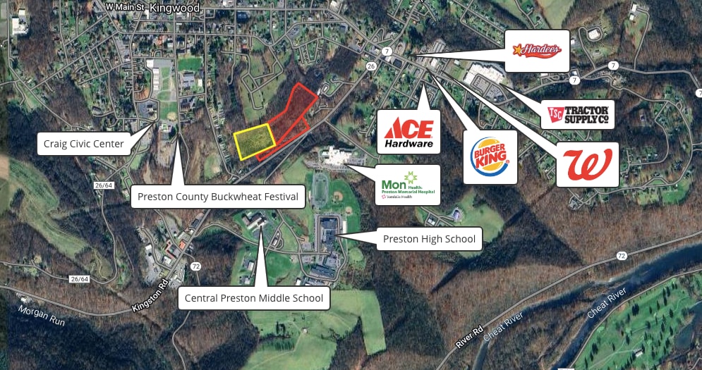 Route 26 S, Kingwood, WV for Sale