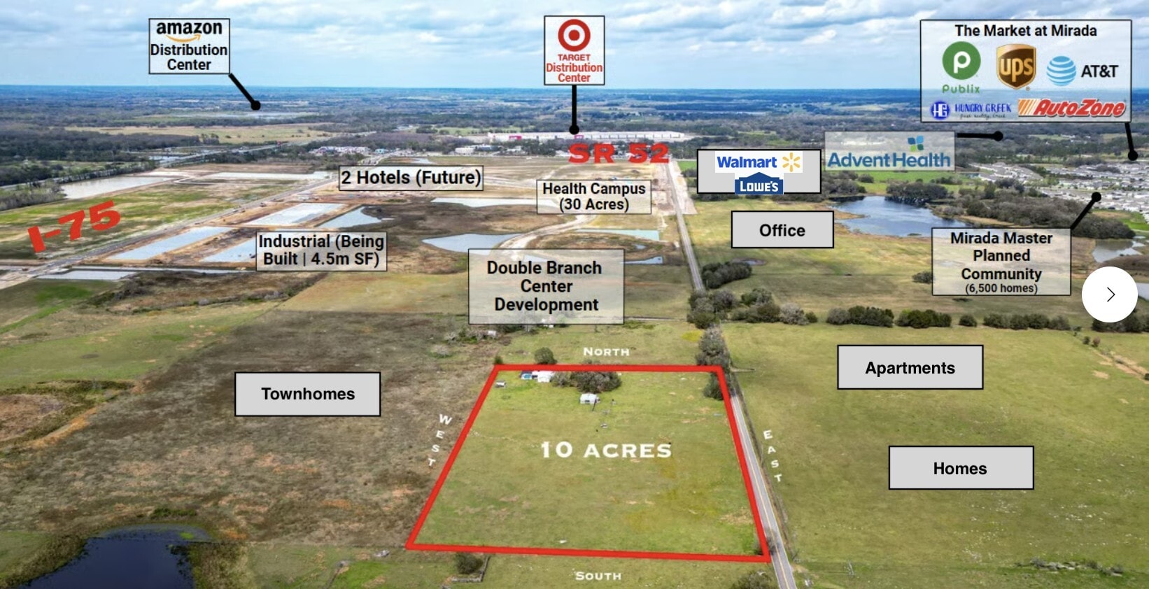 10401 McKendree Rd, San Antonio, FL for Sale