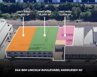 Middlesex, NJ Industrial - 544-600 Lincoln Blvd