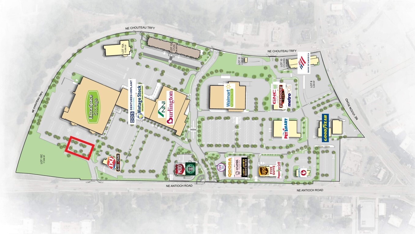 Northeast Antioch Rd @ Chouteau Trafficway, Kansas City, MO for Sale