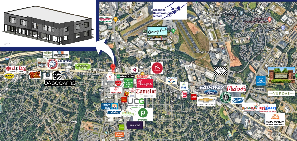 1421 Laurens Rd, Greenville, SC for Rent