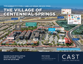 Las Vegas, NV Office - 7557 Norman Rockwell Ln Las Vegas, NV Office - 7557 Norman Rockwell Ln