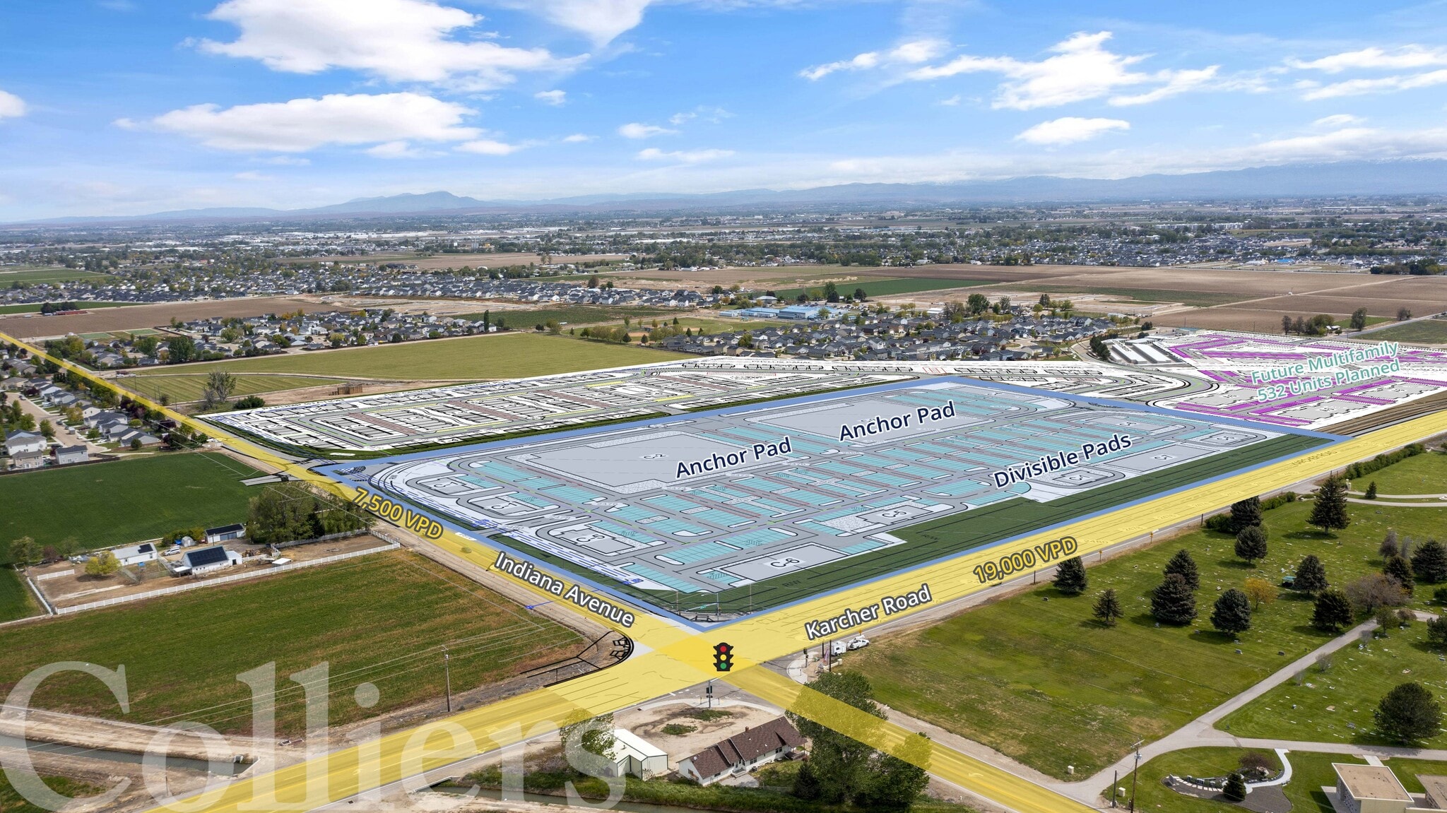 NEC Karcher Rd & Indiana ave, Caldwell, ID for Rent