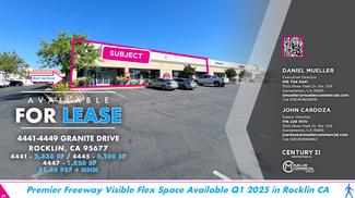 Rocklin, CA Retail - 4441-4449 Granite Dr